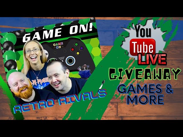 LIVE Pick-ups and Video Game Giveaway (RETRO RIVALS)