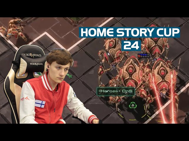 Serral’s Genius Macro ( StarCraft 2 HomeStory Cup 24 )