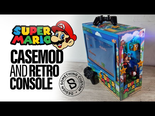 Super Mario Casemod and Retro Console by Design Something