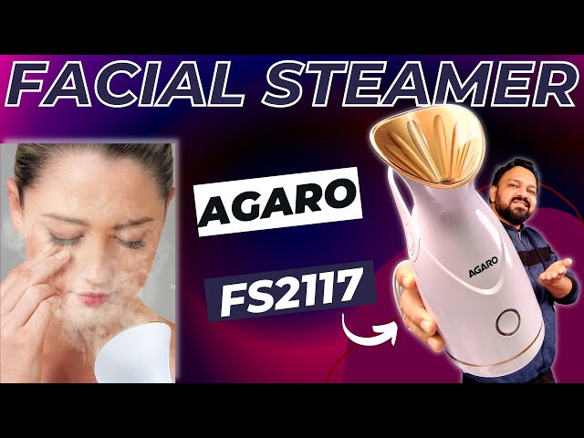 AGARO FS2117 Facial Steamer Review | Best facial steamer 2023 | how to steam face at home
