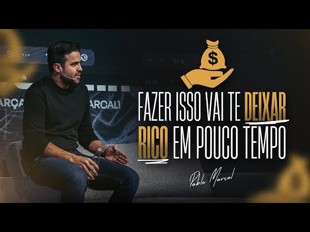O SEGREDO PARA FICAR RICO EM TEMPO RECORDE! [REVELADO] - Pablo Marçal