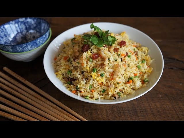 How to make Traditional Cantonese Fried Rice - Morgane Recipes