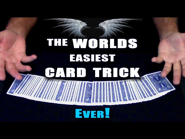 The WORLDS EASIEST Card Trick EVER ! ~ Magic Tutorial + 20K subscribers Giveaway