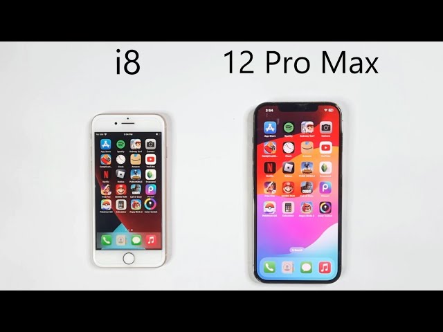 iPhone 8 vs 12 Pro Max - SPEED TEST!