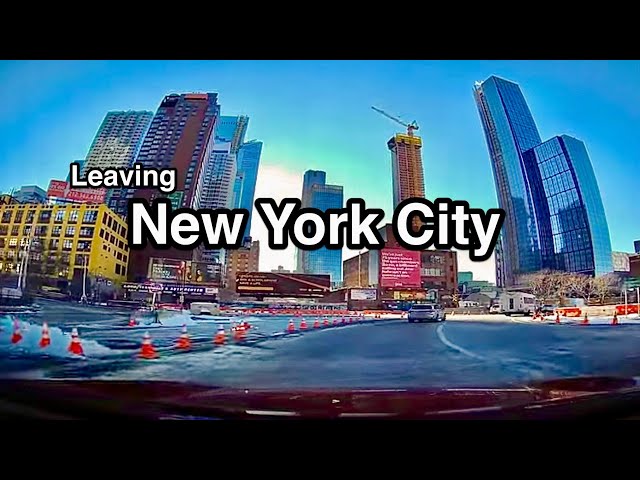 Leaving New York City | Driving Manhattan HD