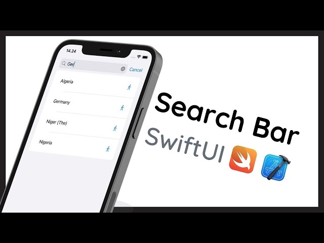 How to create a Search Bar in Xcode with SwiftUI (iOS)