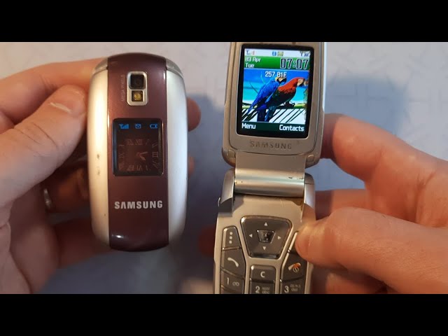 Incoming call & Outgoing call at the Same Time Samsung SGH-E720 + Samsung SGH-E530