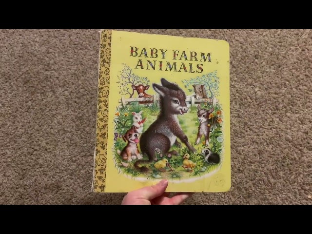 Honest Review   Baby Farm Animals Little Golden Board Book