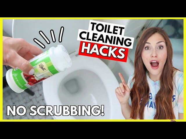 TOILET CLEANING HACKS YOU GOTTA TRY | Less Scrubbing!