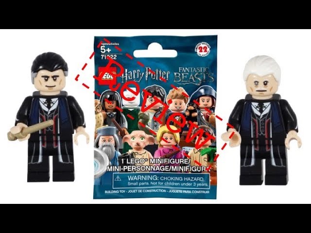 LEGO Percival Graves Minifigure 71022-22 Harry Potter Minifigure Series Review