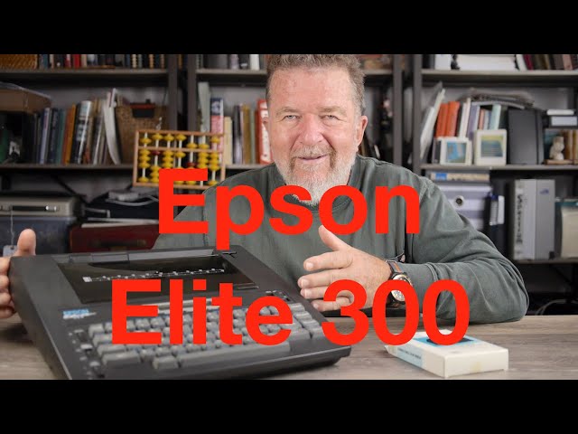 Epson Elite 300 Daisywheel Typewriter