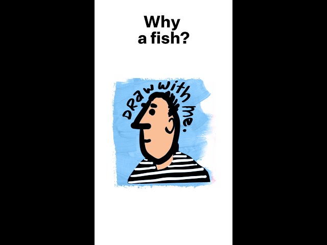 Why draw a fish?  #shorts