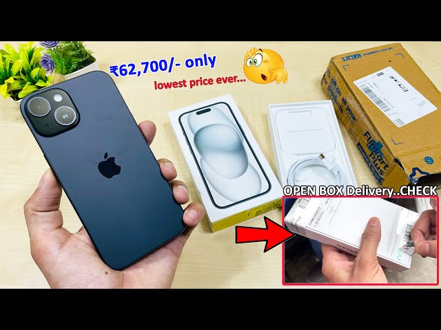 I bought iPhone 15 on lowest price😀 from Flipkart sale with Card Discount Explained!!