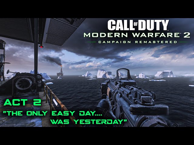 Call of Duty MW 2 Remastered - ACT 2 - Mission 4 - The Only Easy Day.. Was Yesterday (PC Gameplay).