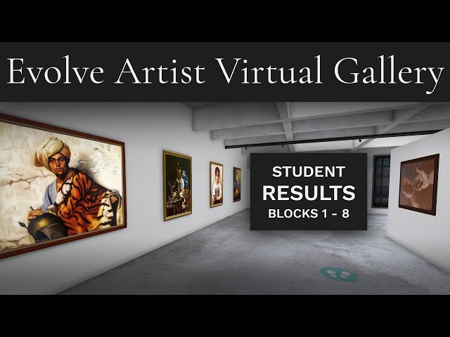 Learning Online with a Community of Artists | Evolve Virtual Gallery 2021