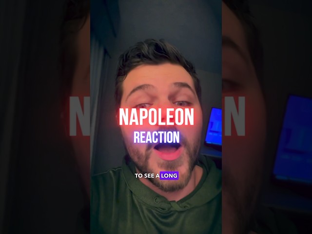 Napoleon FIRST REACTION | Joaquin Phoenix