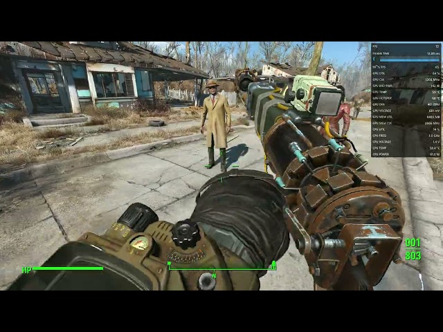 Fallout 4 High Res Texture Pack - 7900 XTX, 5950x, 1440p, Ultra