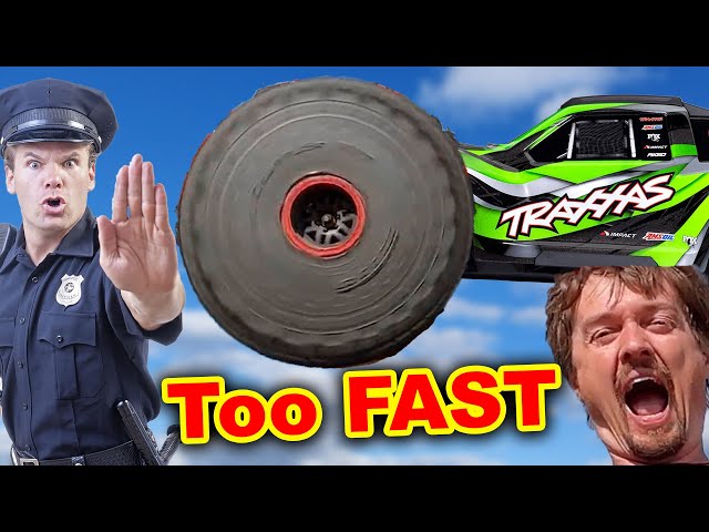 RC Car is too fast for POLICE
