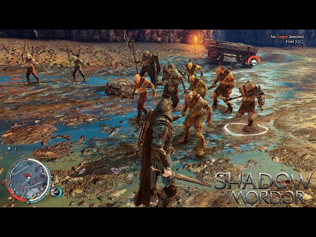 Epic Battle & High Action - Kills The Orcs Army in Middle-earth Shadow of Mordor