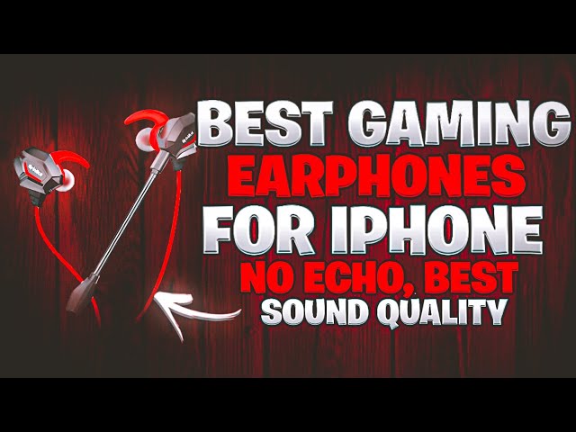 Best Gaming Earphones for Bgmi Pubg | Best Earphones for iPhone | No Echo Problem