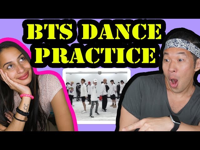 BTS - FIRE Dance Practice REACTION VIDEO!!