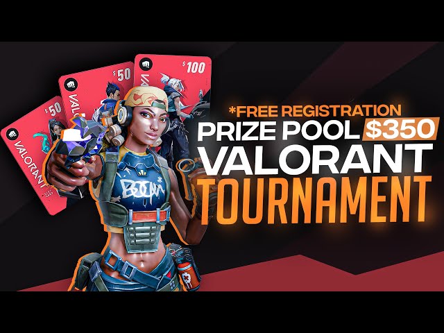 Win 350$ in the Valorant Tournament: Register Now!🔥