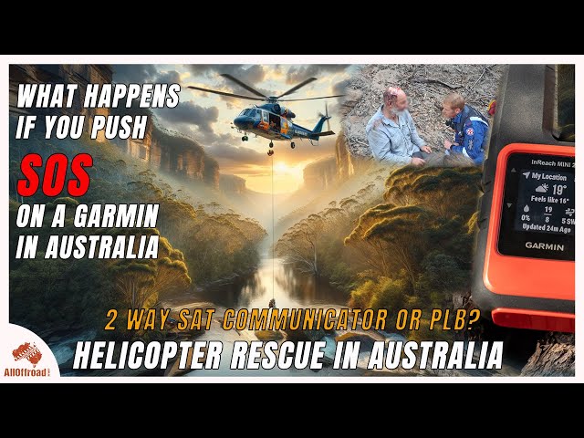 Rescue In The Outback With Garmin InReach Mini 2 And Helicopter! 🚁🇦🇺 What did I learn!
