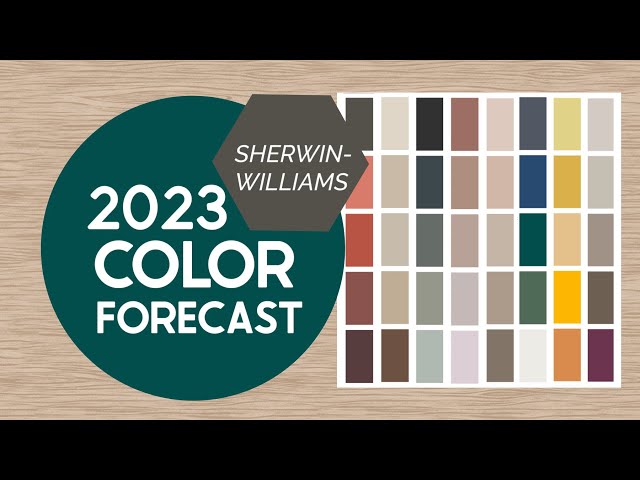 2023 Paint Colors from Sherwin-Williams