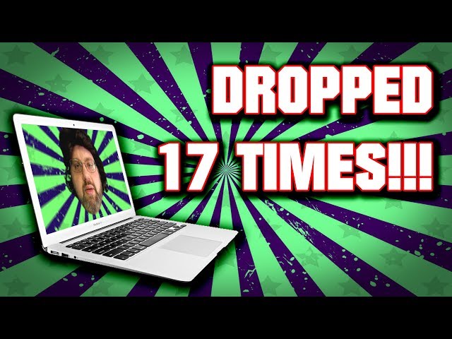 We Drop A MacBook Air 17 TIMES In A UZBL Laptop Case. Does It Survive?