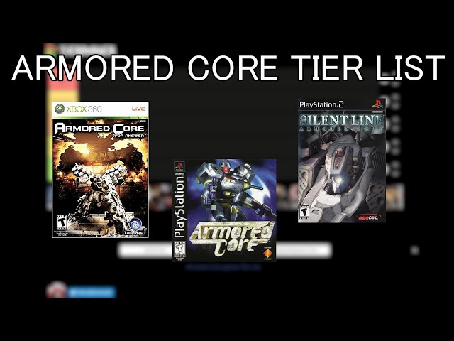 Armored Core Tier List - The Best and Worst of Armored Core