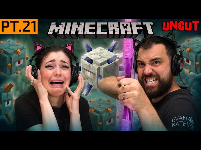 Way Scarier Than We Thought: Our First Ocean Monument  (Minecraft S2 pt.21 uncut)