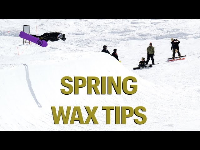 Spring snowboard waxing and storage tips with @ChadOtterstrom