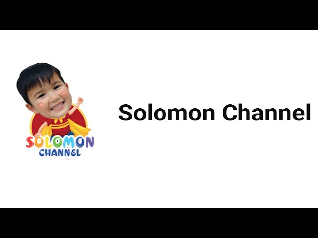 SUBSCRIBE ALERT: Solomon Channel