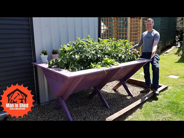 Vegetable Trough/ Planter Box/Raised Bed. So Easy to Make! Grow Your Own Food! Garden Ideas