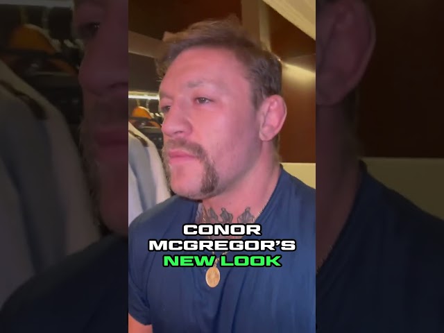 Conor McGregor's new look 👀