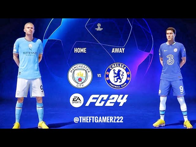 FIFA 24 - Manchester City vs Chelsea | Sterling vs Haaland | Premier League Match