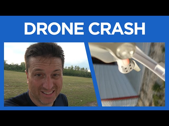 Drone Crash and New Dog for Brad