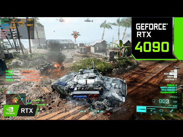 Battlefield 2042 | RTX 4090 24GB ( 4K Ultra Graphics RTX ON / DLSS ON )