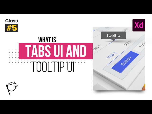 Tabs and Tooltip UI Design & Animation in Adobe XD | हिंदी #pelfizz #xdtutorial #uxdesign #uidesign