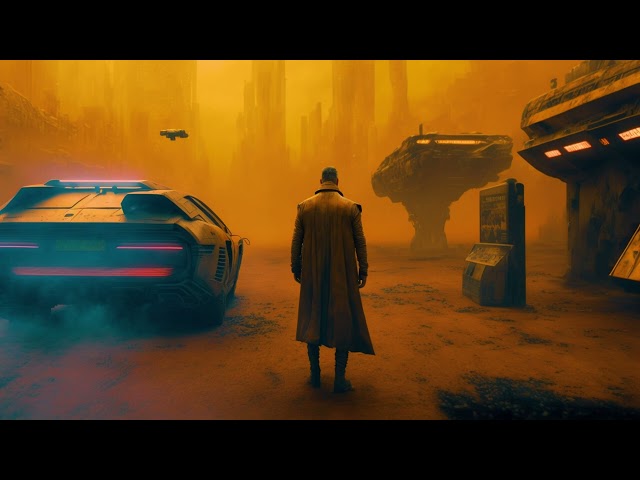 Blade Runner - A Deep Cyberpunk Ambient Journey - Atmospheric Sci Fi Music
