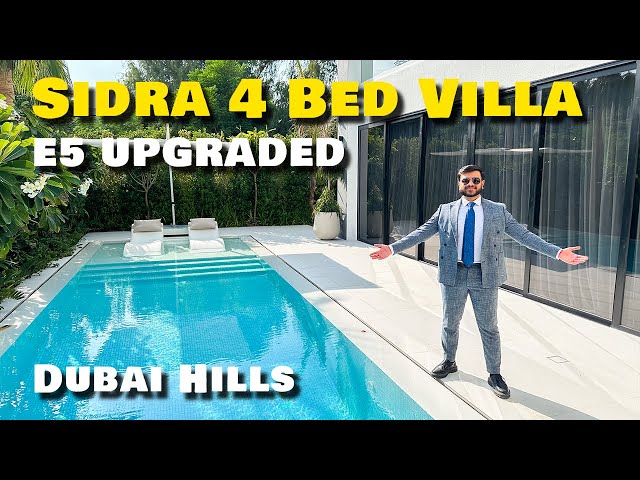 Tour Of Stunning Upgraded E5 Type Sidra Villa, Dubai Hills Estate