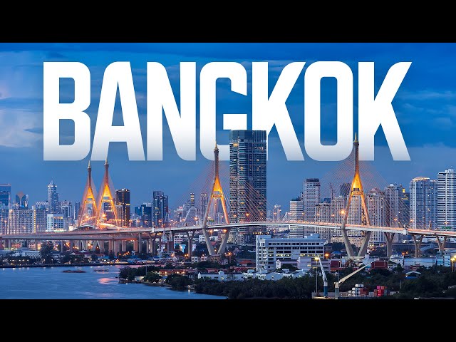 Bangkok 4K. Capital de Tailandia
