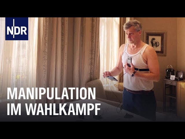 Wahlkampf undercover: Wie PR-Profis uns manipulieren | 45 Min | NDR