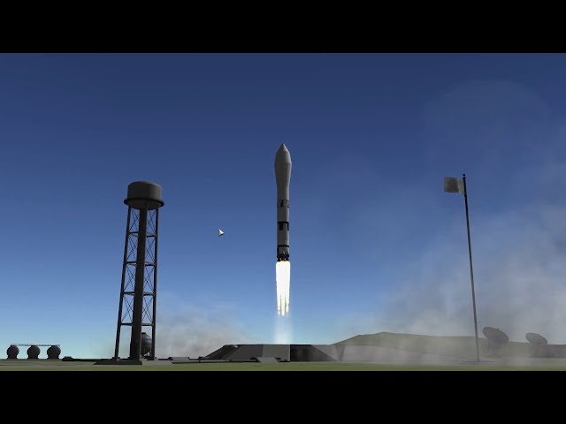 Simple KSP Moon Mission Simulation