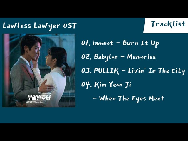 [Full Album] Lawless Lawyer OST | 무법변호사 OST [Part 1~4]