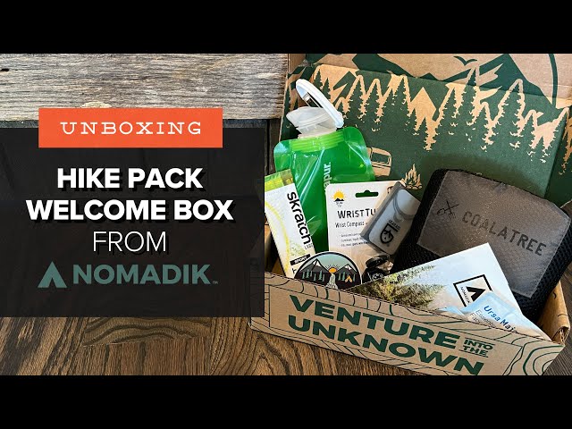 Unboxing the Hike Pack Welcome Box from Nomadik