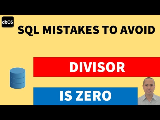 Divisor is zero in SQL | Divisor equals zero