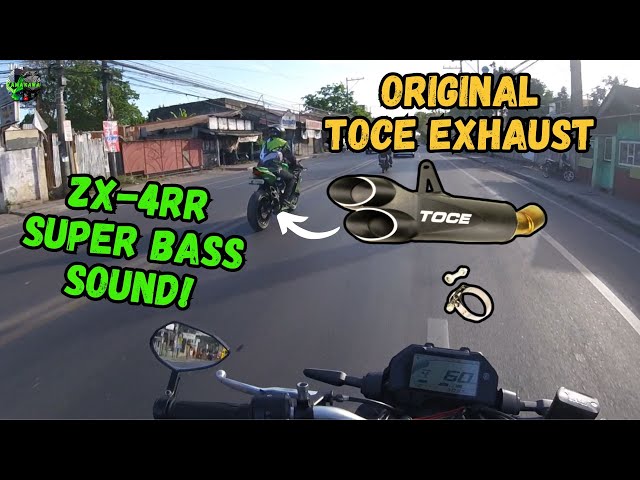 Perfect Exhaust for ZX-4RR | Toce Exhaust | Cebu, Philippines