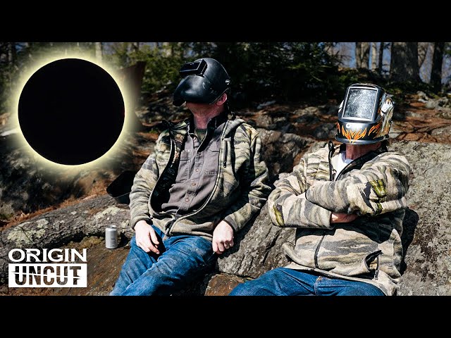 MAINERS REACT to Total Solar Eclipse!