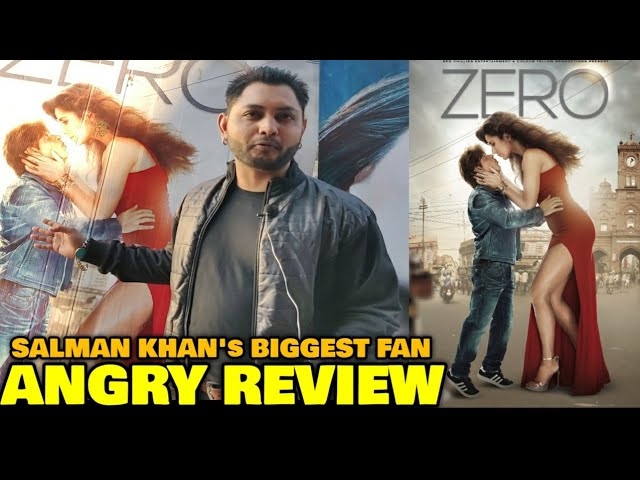Salman Khan's Biggest Fan REVIEW On Zero Movie | Shahrukh Khan, Katrina Khan, Anushka Sharma